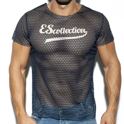 ES Collection T-shirt OPEN MESH Marine