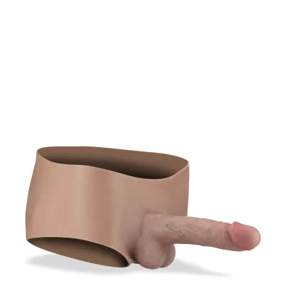 Gode ceinture creux seconde peau pénis XXL réaliste Soan