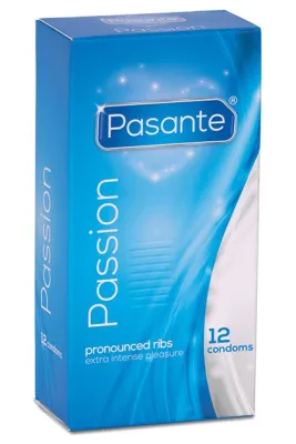 Préservatifs texturés PASSION x12