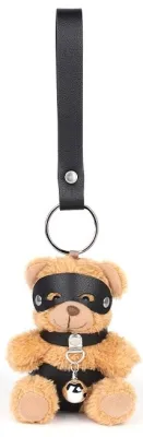 Ours Peluche Porte-Clés BEARI BELL Noir