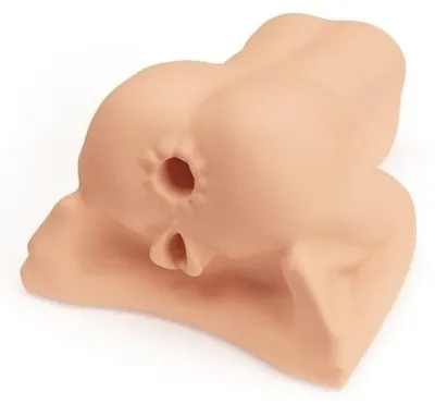 Masturbateur Réaliste TINY CASE Shake Vulve et Anus Doggy Style