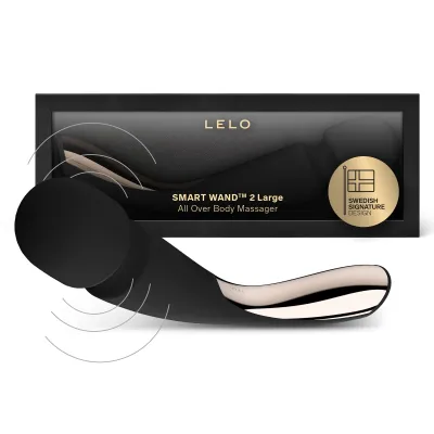 Vibromasseur Smart Wand 2 de Lelo - Large Noir