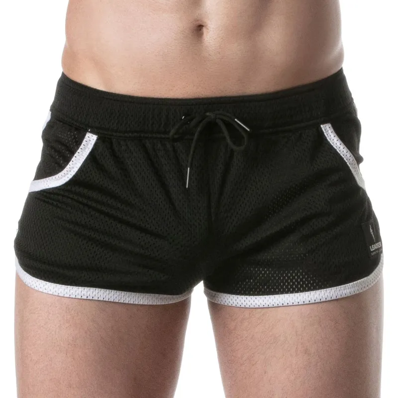 Short en mesh LOADED Noir-Blanc