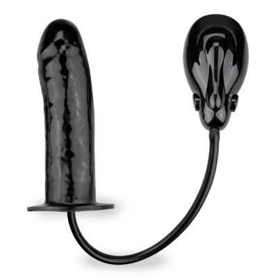 Gode godemichet gonflable vibrant à pompe automatique gode vaginal ou anal homme ou femme -