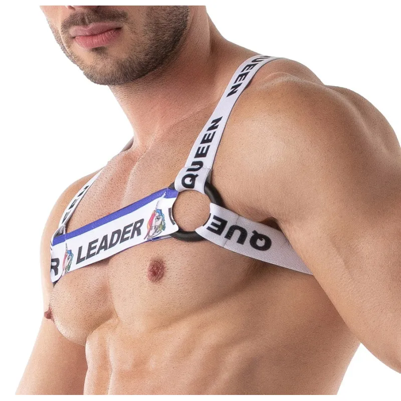Harnais élastique ID QUEEN Blanc