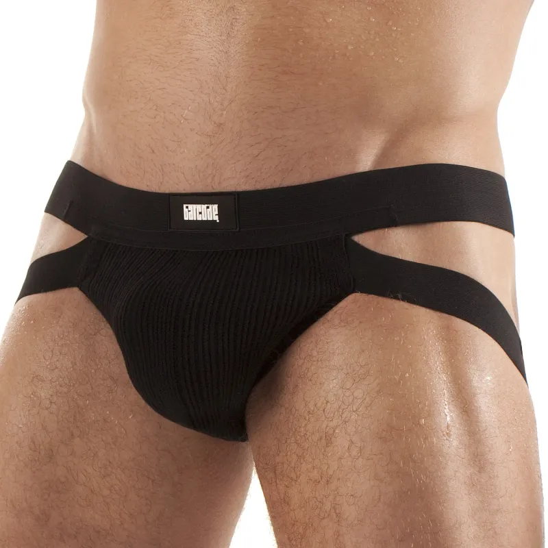 Barcode Berlin Jockstrap SWIM ANTON Noir