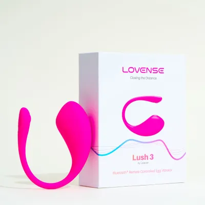 L'œuf vibrant Lush 3 connecté de Lovense - 18 cm