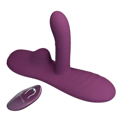 Vibrateur Position Assise Luka avec Chauffant - Pretty Love