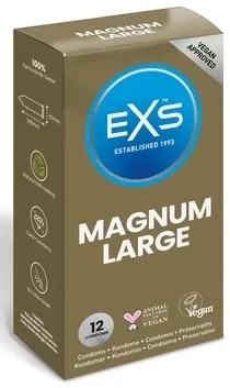 Préservatifs Grande taille MAGNUM x12