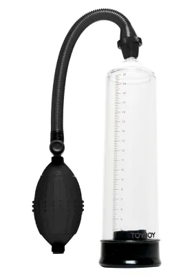 Pompe à pénis POWERPUMP 20 x 5.3cm Transparente