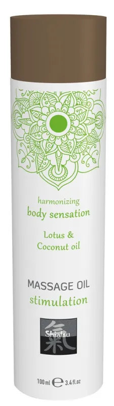 Huile de massage Stimulation LOTUS & COCO 100mL