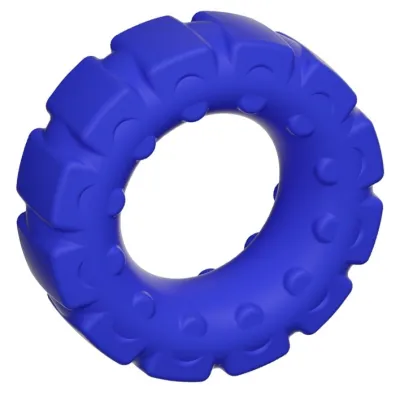 Anneau pénien Silicone TIRE COCK 24mm Bleu