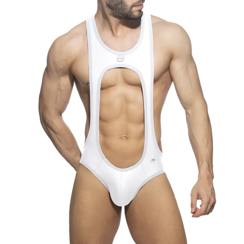 Body Bottomless SEXY BODYSUIT Blanc