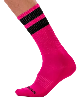 Chaussettes GYM SOCKS Rose-Noir