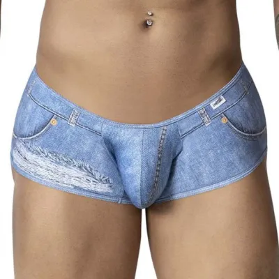 CandyMan Shorty COWBOY Denim Bleu