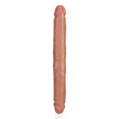 Double Gode STRAIGHT SLIM 30.5 x 3.5cm Marron