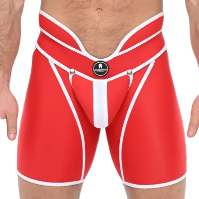 Boxer long ANDROMEDA Rouge