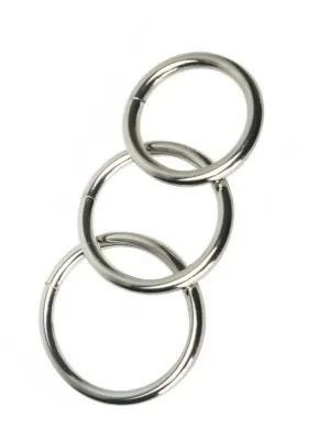 Cockrings Métal Lot de 3