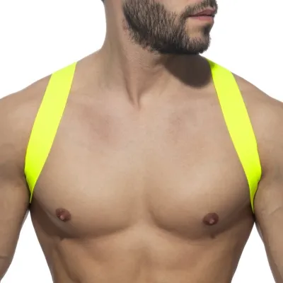 Addicted Harnais élastique SPIDER NEON Jaune
