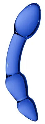 Gode en verre SUPERIOR Bleu 18 x 3.4cm