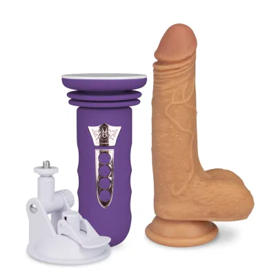 Mini fucking machine avec gode ventouse va-et-vient - Machine sexuelle à pénétrer - Gode Automatique