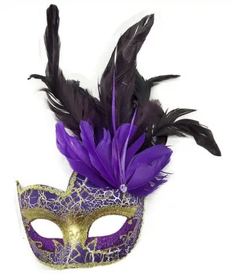Masque VENIZIA Pourpre