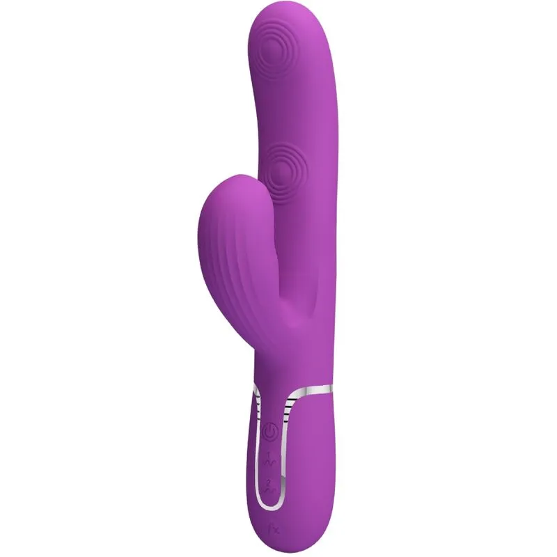 Stimulateur Rabbit Multifonction 3 en 1 Perlita Violet - Pretty Love