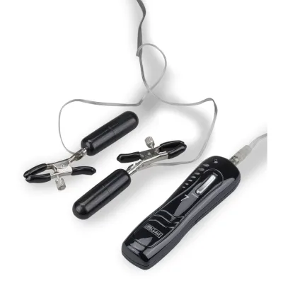 Pinces à seins vibrantes télécommandées