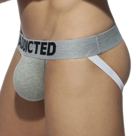 Addicted Jockstrap MY BASIC JOCK Gris