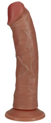 Gode Rotatif Réaliste CURVED RealRock 20 x 4.6 cm Latino