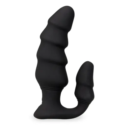 Vibromasseur anal Stimulateur prostate et zone intime masculine vibrant Dragon - Noir