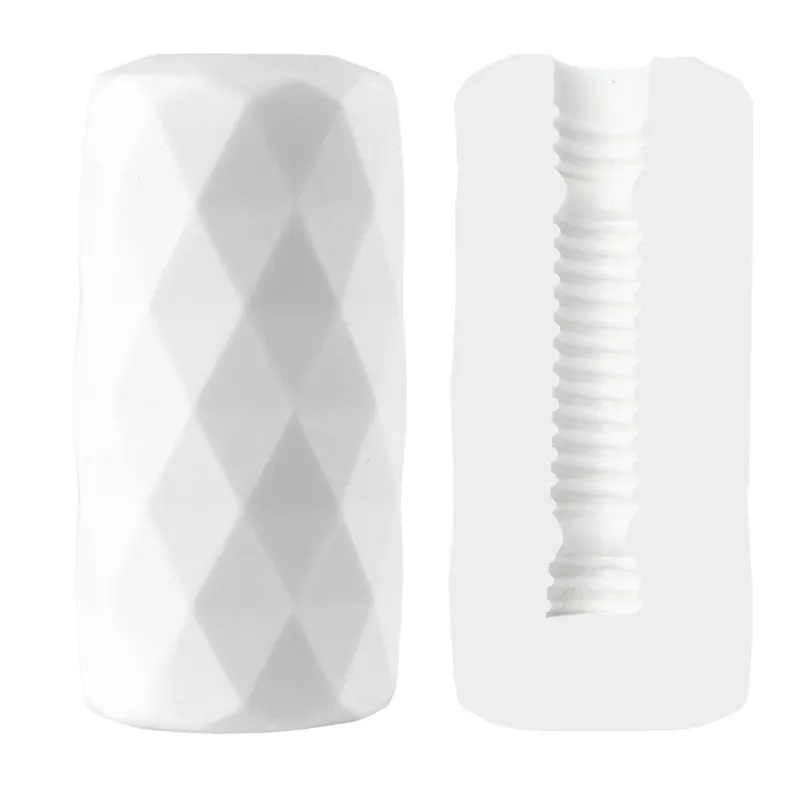 Masturbateur souple DIAMAL Surface striée 14cm