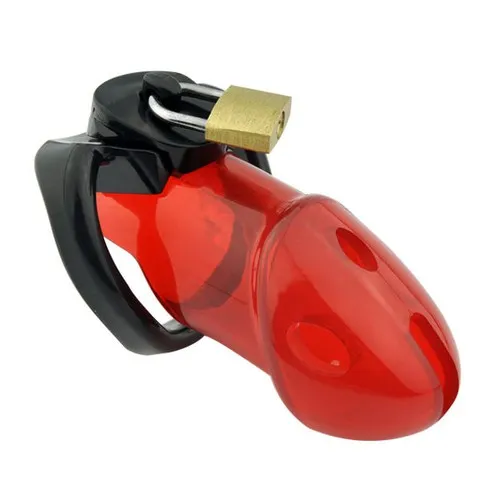 Cage de chasteté RICKERS 9 x 3cm Rouge