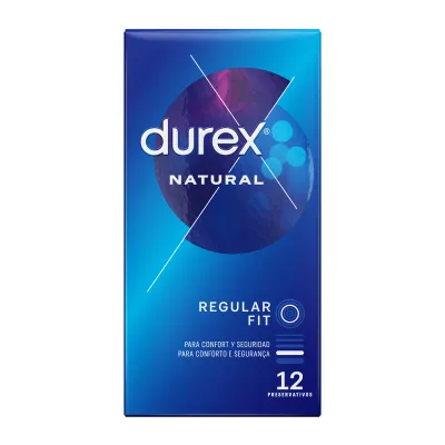 Préservatifs Natural Regular Fit boîte de 12 - Durex