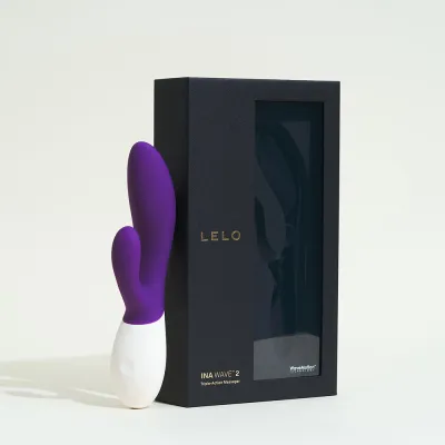 Rabbit Ina Wave 2 de Lelo - 20 cm Violet