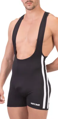 Barcode Berlin Singlet Backless DASTIN Noir