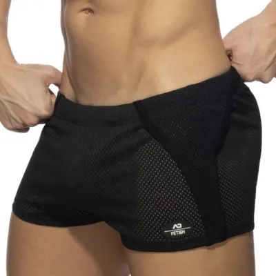 AD Fetish Short COMBI MESH Noir