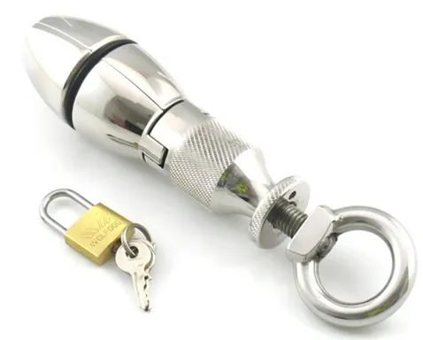 Plug anal de chasteté ASS LOCK 11 x 6 cm