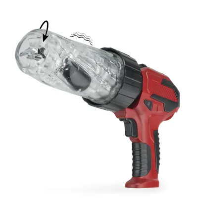 Masturbateur vibrant et rotatif Hard Drill