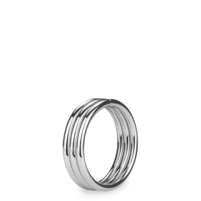 Anneau ring anneau en inox Holdy