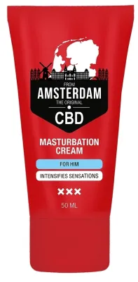 Pharmquests Crème de masturbation au CBD AMSTERDAM XXX 50ml