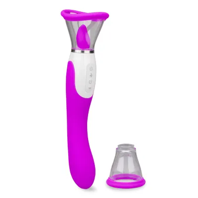Pompe à vulve avec langue et vibromasseur Torch