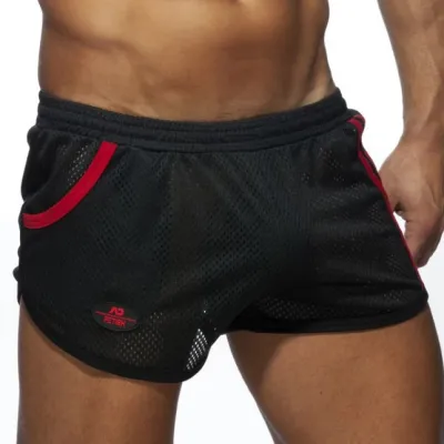 Short POCKET ROCKY Noir-Rouge