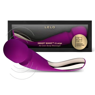 Vibromasseur Smart Wand 2 de Lelo - Large Violet