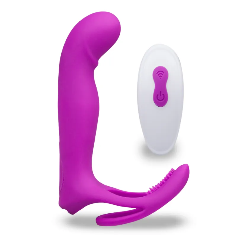 Vibromasseur multifonctions avec anneau Poly