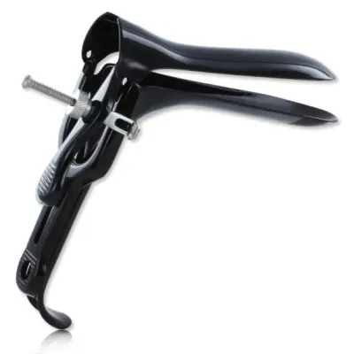 Speculum en métal CUSCO 11 x 3.5 cm Noir