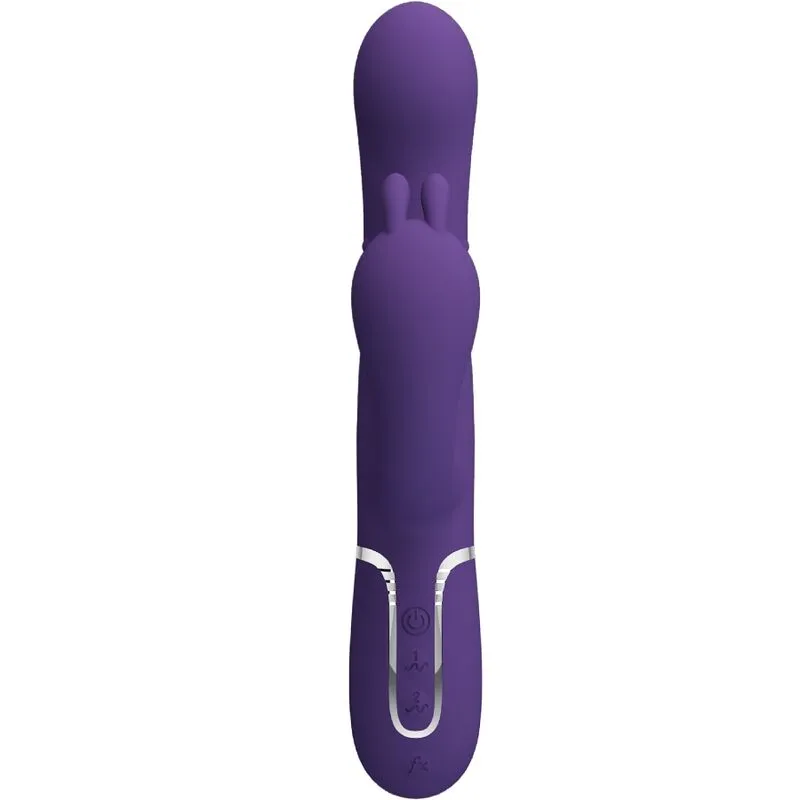 Vibromasseur Triple Stimulation Cammy Violet - Pretty Love