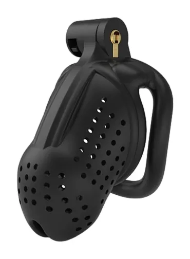 Cage de chasteté DOTTIA Noire 8.5 x 3.5cm