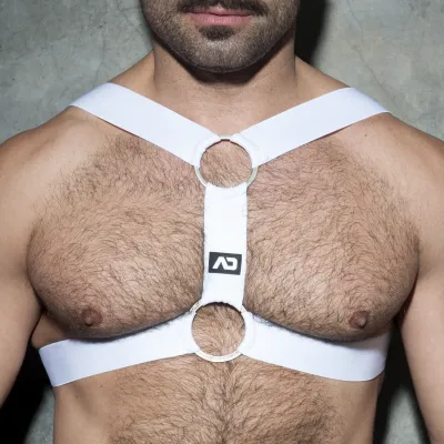 Harnais DOUBLE RING Blanc