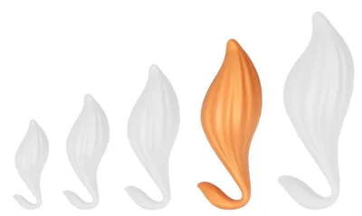 Plug en silicone BULBY XL 20 x 9cm